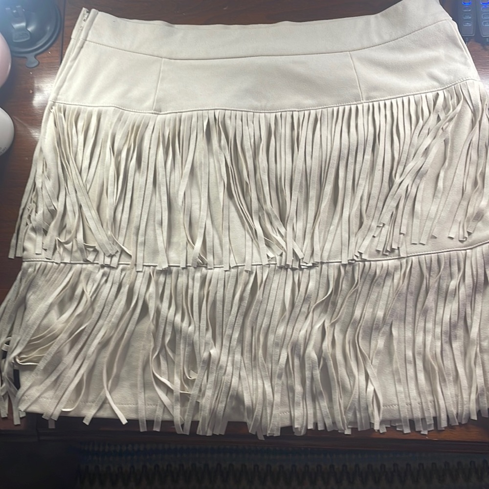 fringe skirt